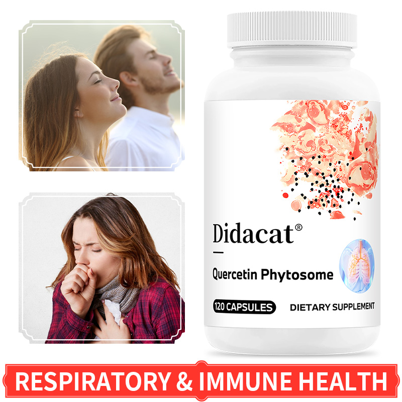 Wellness Quercetin - Cápsulas de Bioflavonoides de Quercetina 250mg,