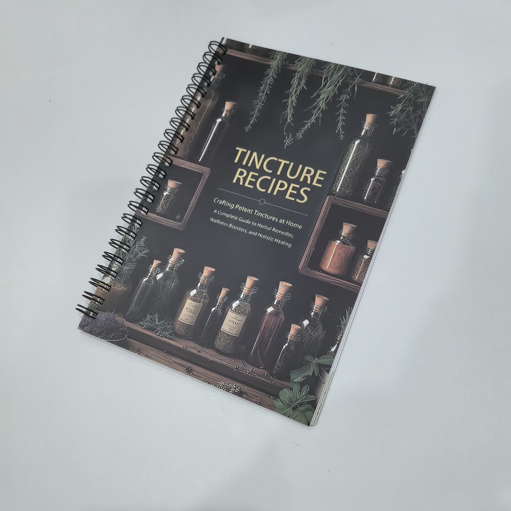 Herbal Wellness Remedy - Libro de recetas de tintura para