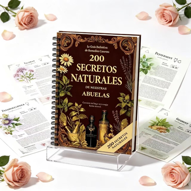 Herbal Wellness Remedy - 2026 Gran Venta Cuaderno de Remedios