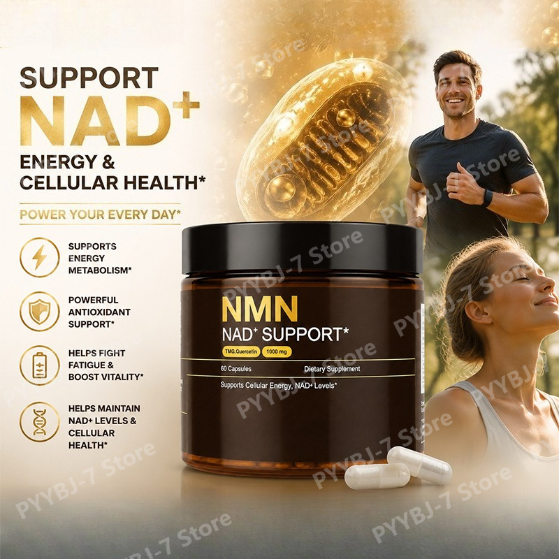 Wellness Quercetin - Suplemento Complejo NMN 1000mg con TMG,