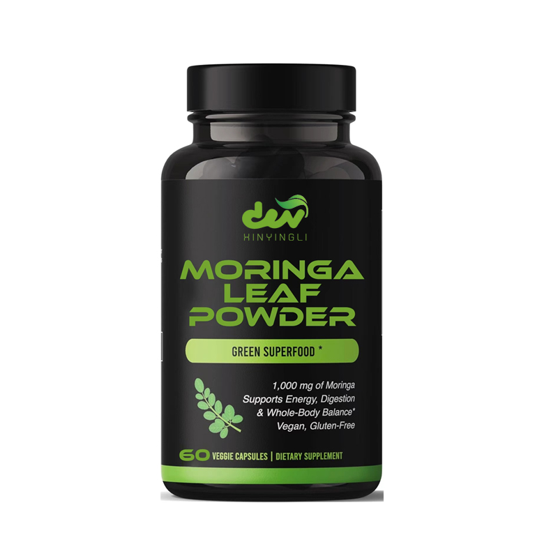 Moringa Leaf Powder - Cápsulas de Moringa Orgánica 1000mg -