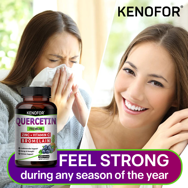 Cápsulas de Quercetina con Bro - Wellness Quercetin reseña y precio