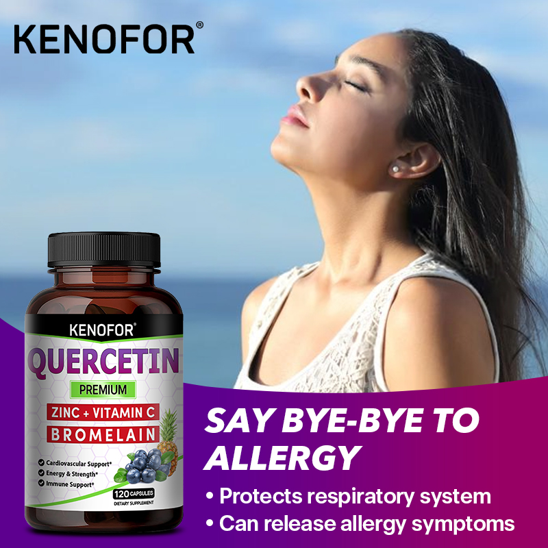 Cápsulas de Quercetina con Bro - Wellness Quercetin reseña y precio