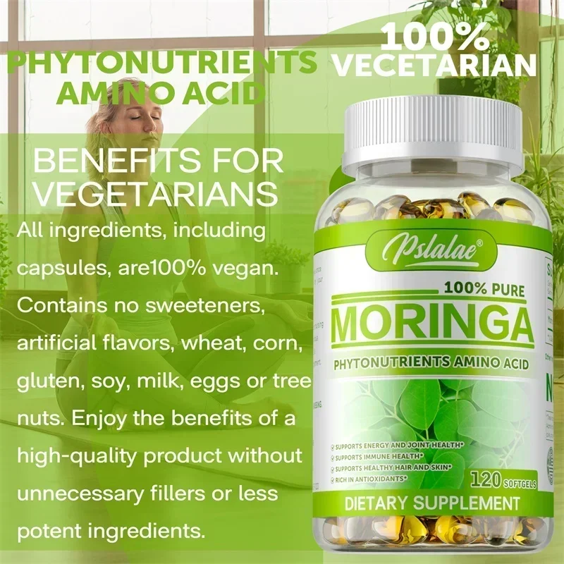 Cápsulas de Moringa - Antioxid - Moringa Leaf Powder reseña y precio