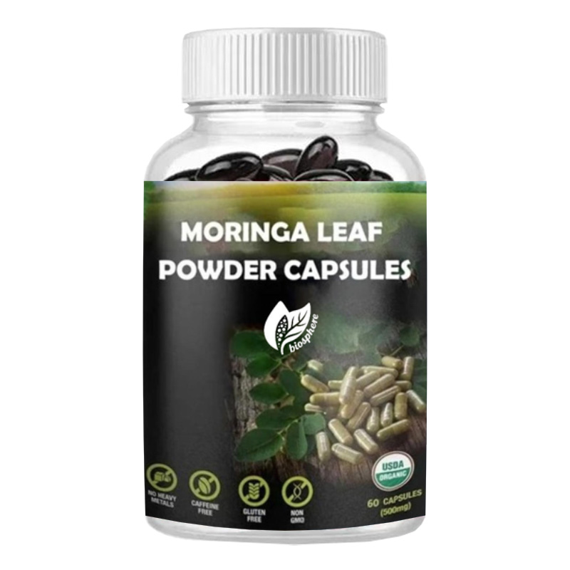 Cápsulas de Polvo de Hoja de M - Moringa Leaf Powder reseña y precio