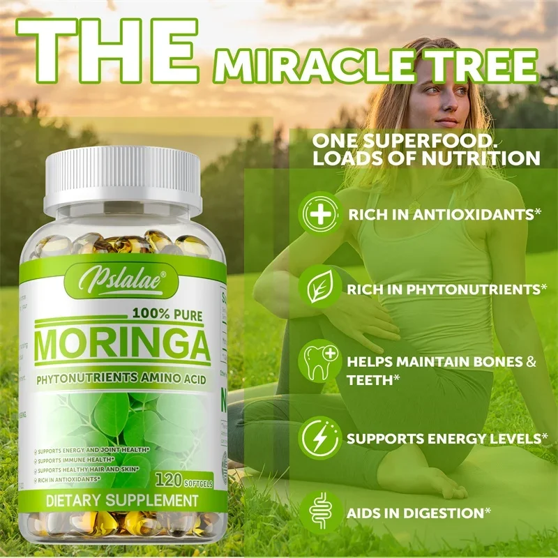 Cápsulas de Moringa - Antioxid - Moringa Leaf Powder reseña y precio