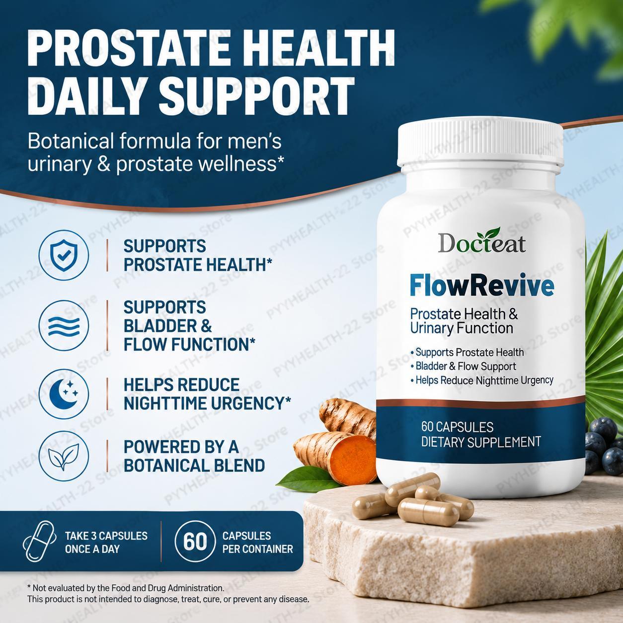 Cápsulas para la Próstata con  - Wellness Quercetin reseña y precio
