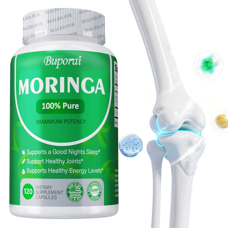 Cápsulas de polvo de hoja de M - Moringa Leaf Powder reseña y precio