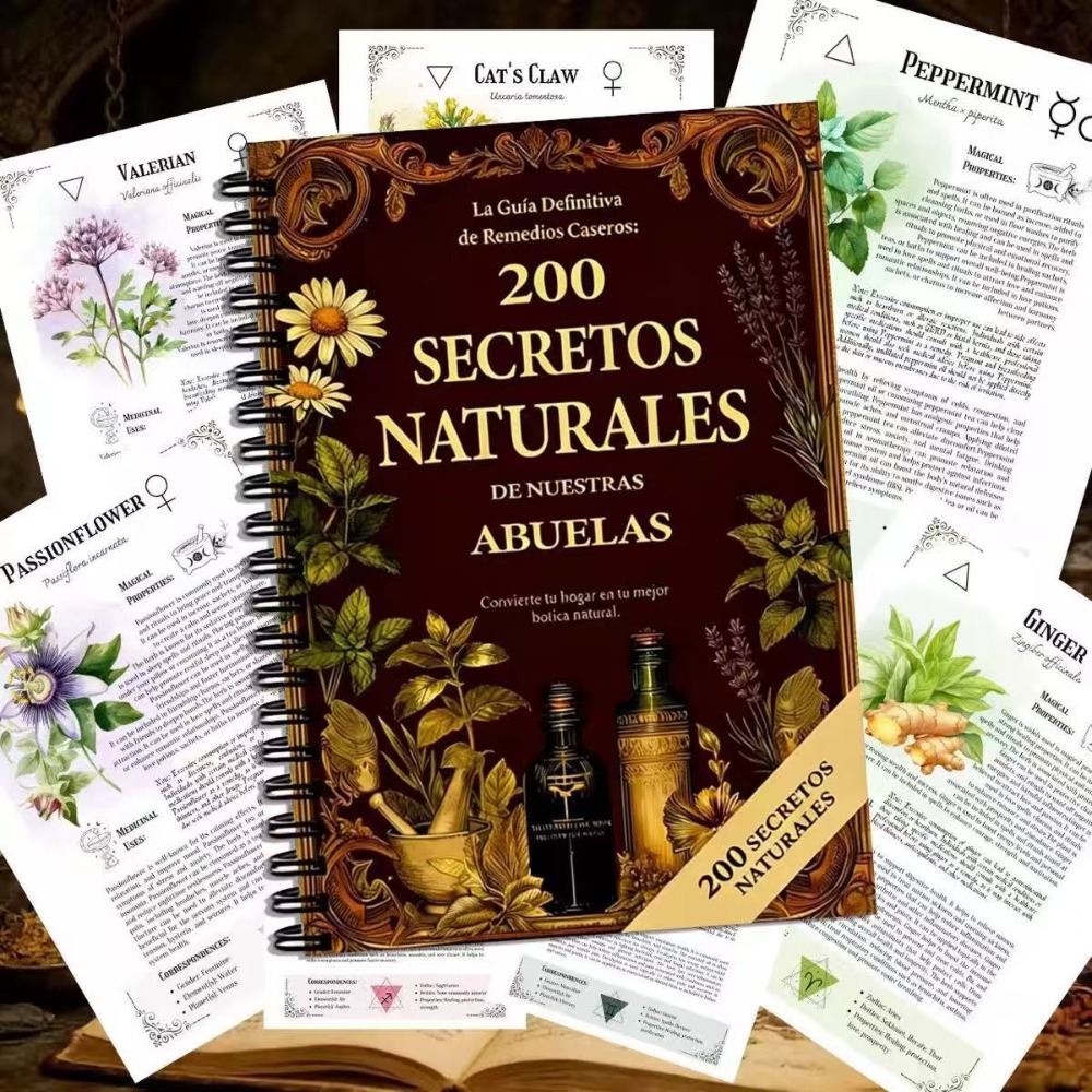 200 Secretos Naturales, Guía d - Herbal Wellness Remedy reseña y precio