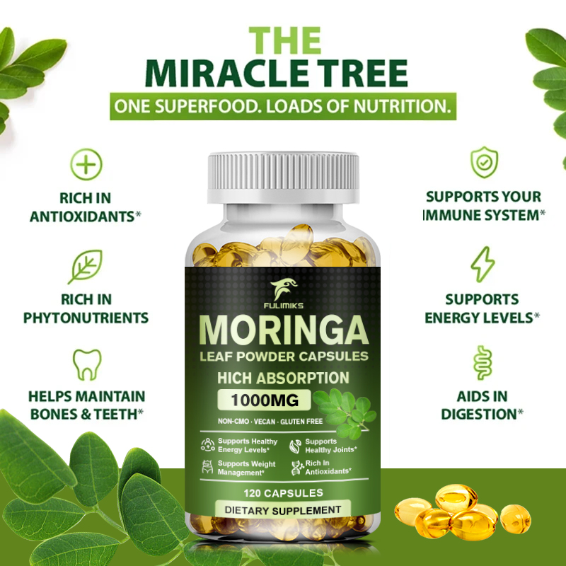 Suplemento Natural de Moringa  - Moringa Leaf Powder reseña y precio