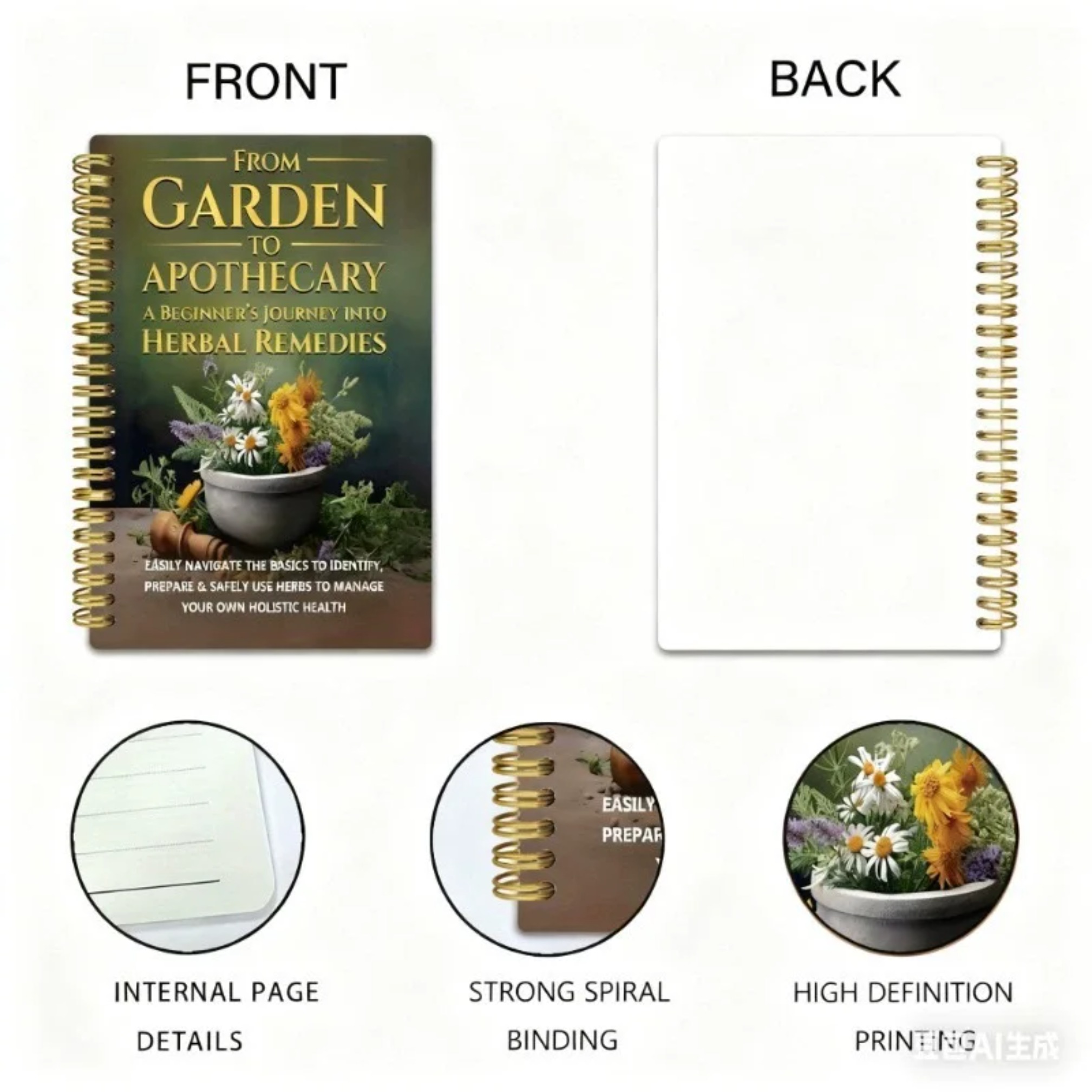 Del jardín a la botica: un via - Herbal Wellness Remedy reseña y precio
