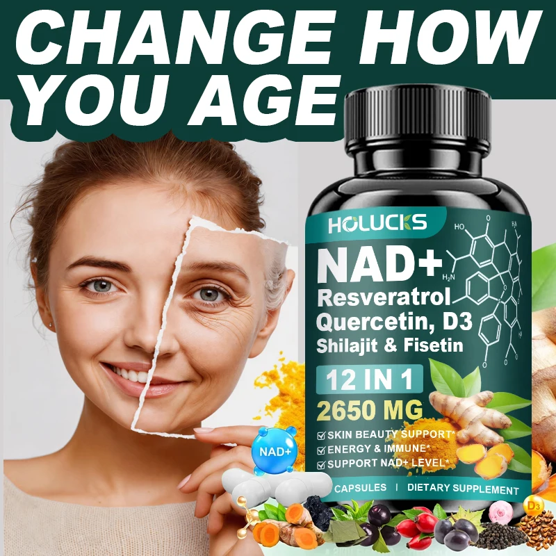 Suplemento de NAD+ de Alta Pot - Wellness Quercetin reseña y precio