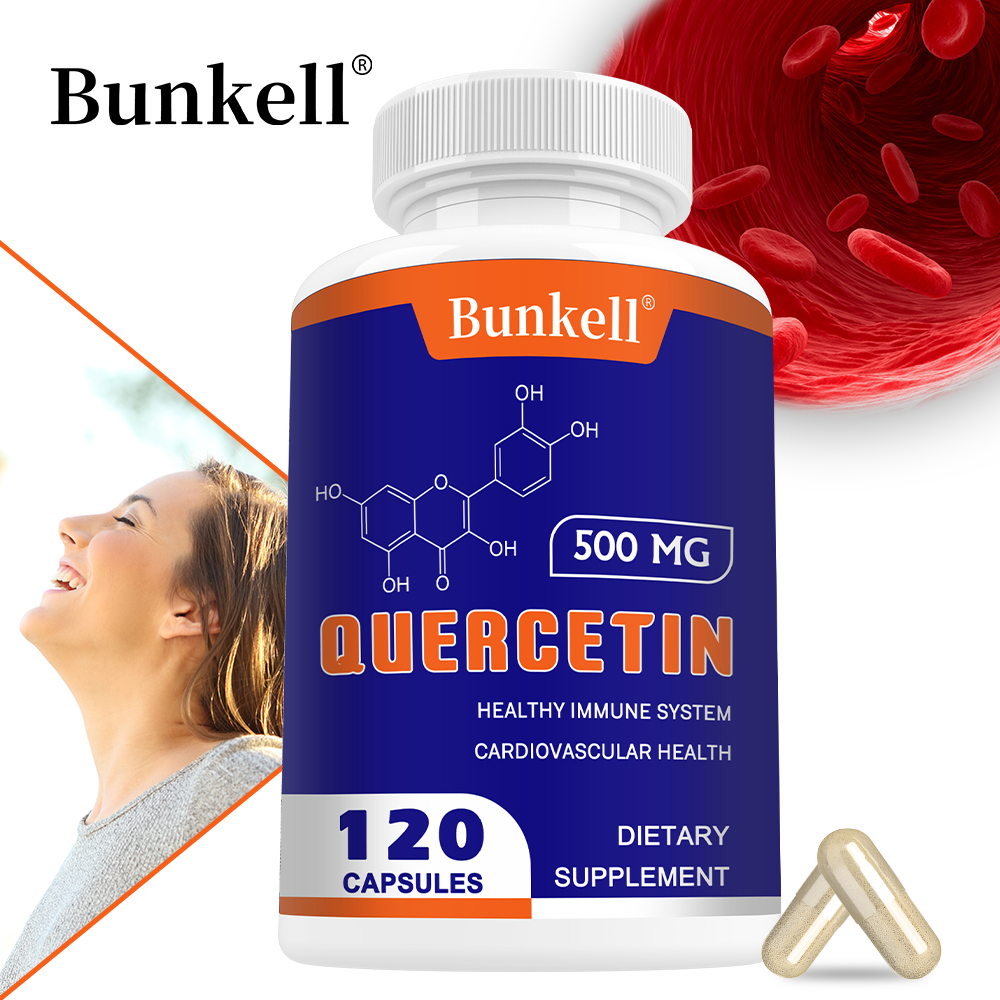 Cápsulas de Quercetina 500mg,  - Wellness Quercetin reseña y precio